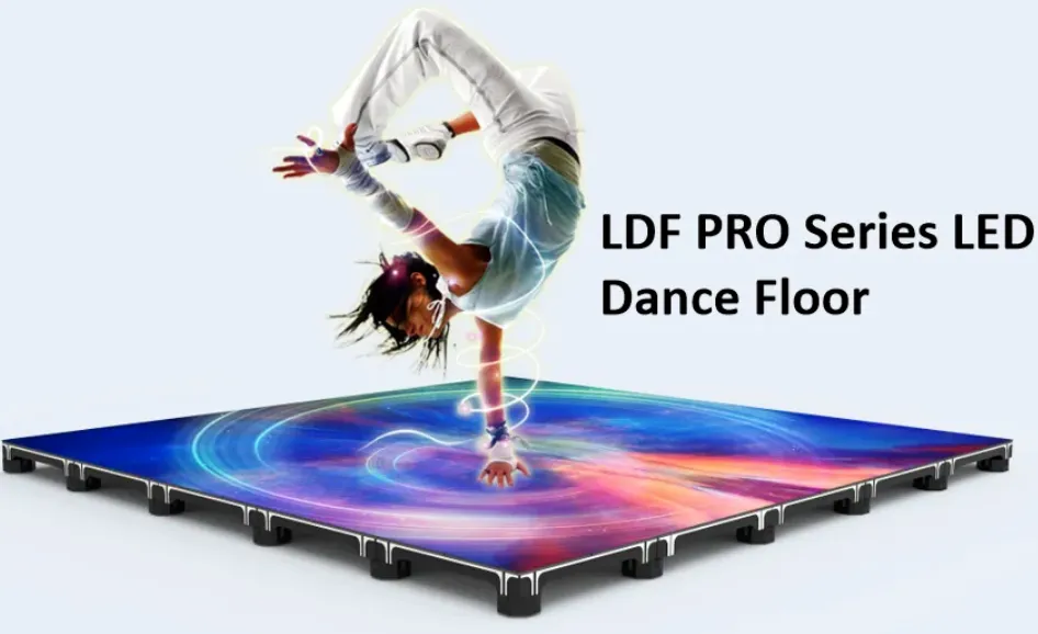 Litestar LDF Pro Series Front Service Interactive GOB Big Load Bearing Dance Floor Led Display with