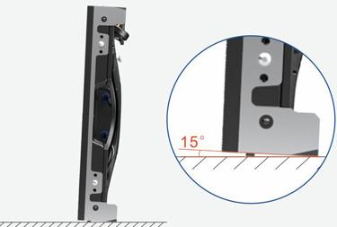 LED panel with edge protection
