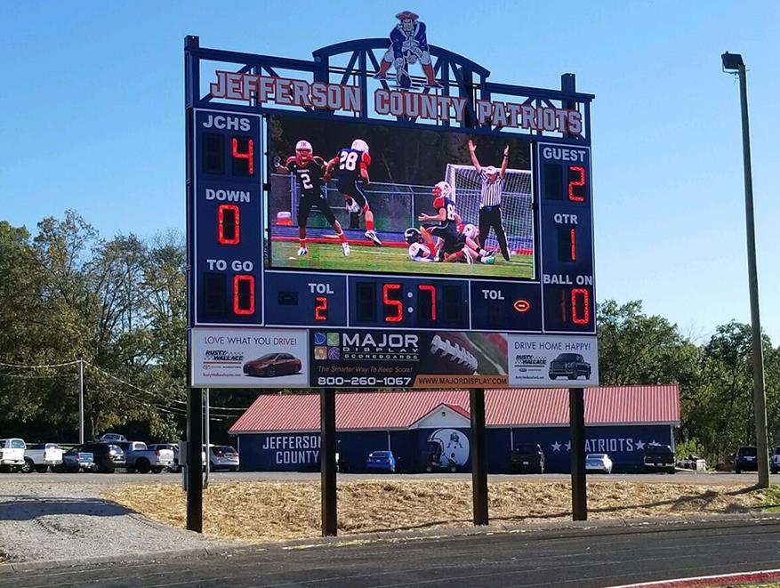LED scoreboard display LED scoreboard display
