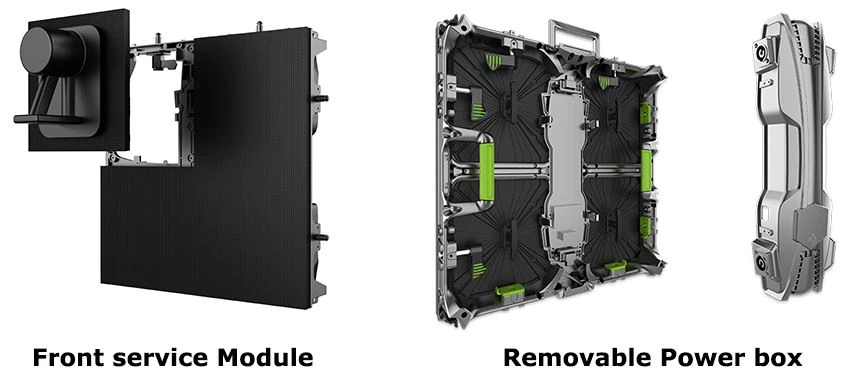 front service led panel