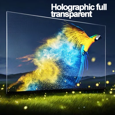 Litestar LST PRO Series High Brightness Holographic Full Transparent flexible Led Display Can Be Attached To Glass Directly For Full Transparency Led Video Wall