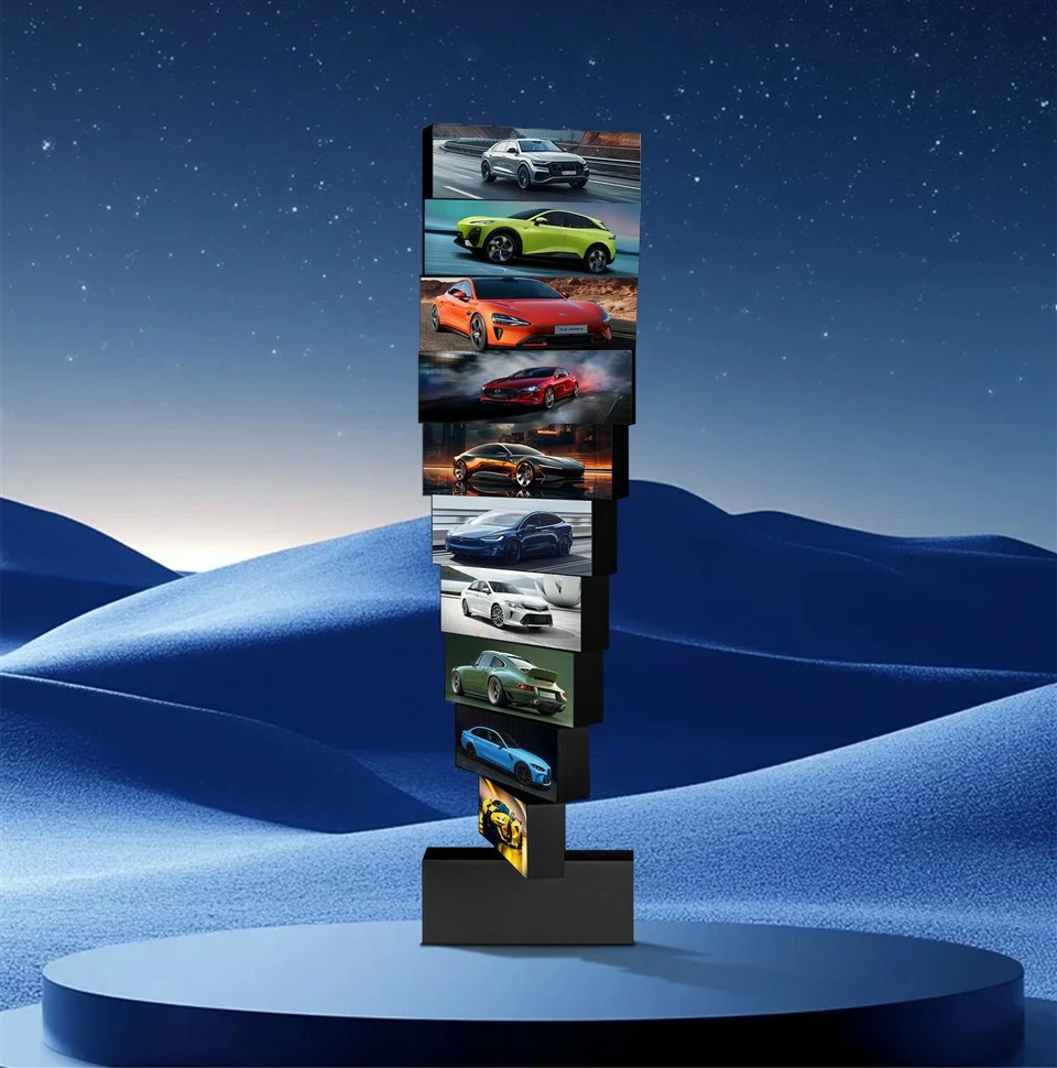 Litestar L-DNA Series 360°Roating Mechanical Outdoor & Indoor Led Display For Creative Digital Advertisement, Creative Stage Design & Creative Events Application