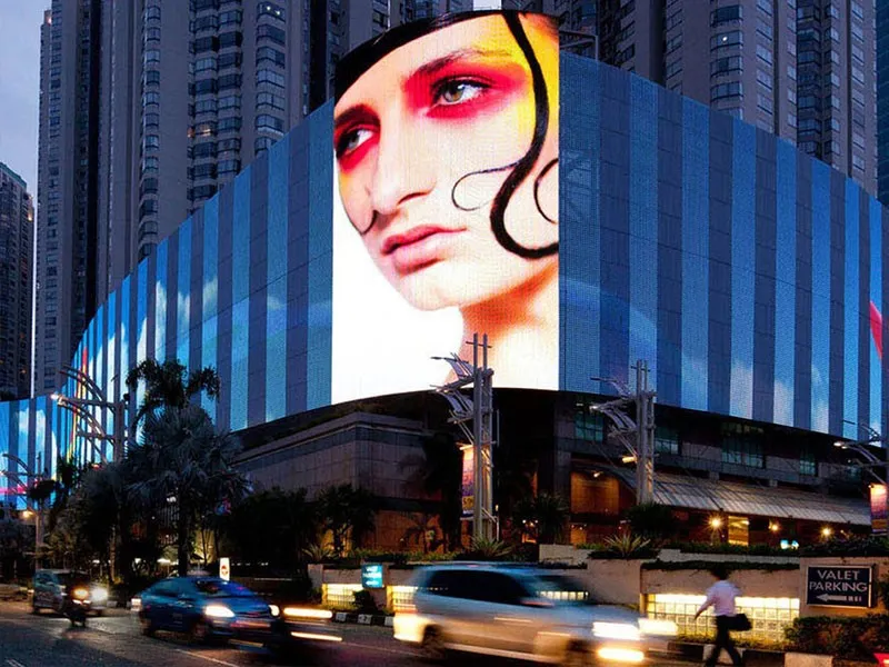 Architectural LED Mesh Displays Gain Momentum for Building Facades and Urban Advertising Projects in 2026 Architectural LED Mesh Displays Gain Momentum for Building Facades and Urban Advertising Projects in 2026