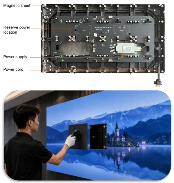 Fine Pitch COB LED conference room display Fine Pitch COB LED conference room display