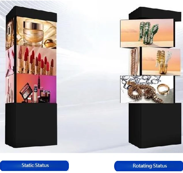 Rotating Tri-Prism LED Screen Rotating Tri-Prism LED Screen