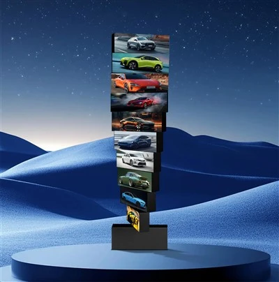 Litestar L-DNA Series 360°Roating Mechanical Outdoor & Indoor Led Display For Creative Digital Advertisement, Creative Stage Design & Creative Events Application