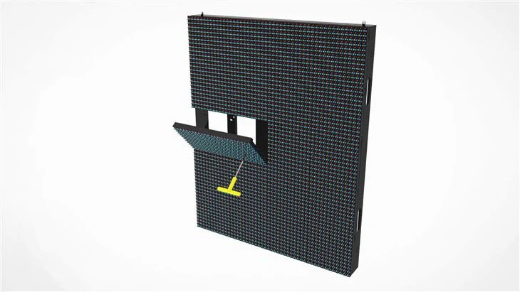 P10.66 OFD Series Outdoor Light-weight Fixed LED Display With Front Maintenance Water Proof Module For Outdoor LED Digital Sign P10.66 OFD Series Outdoor Light-weight Fixed LED Display With Front Maintenance Water Proof Module For Outdoor LED Digital Sign
